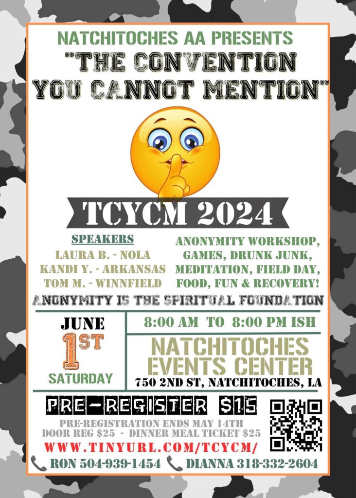 Natchitoches AA Convention
