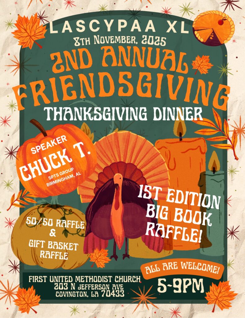 2nd Annual Friendsgiving November 8th by LASCYPAA