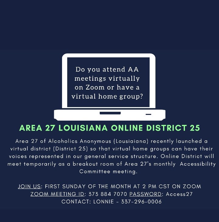 District 25 is an Online District
