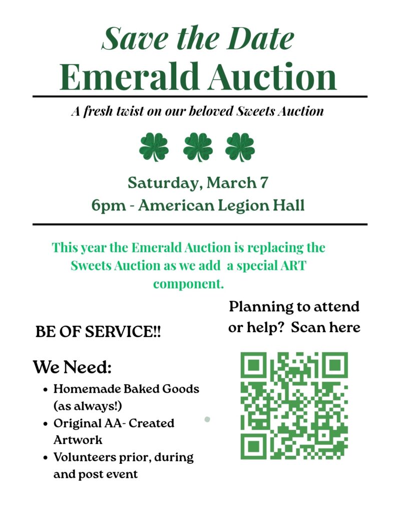 Emerald AuctionSpring Roundup Fundraisermarch 7th